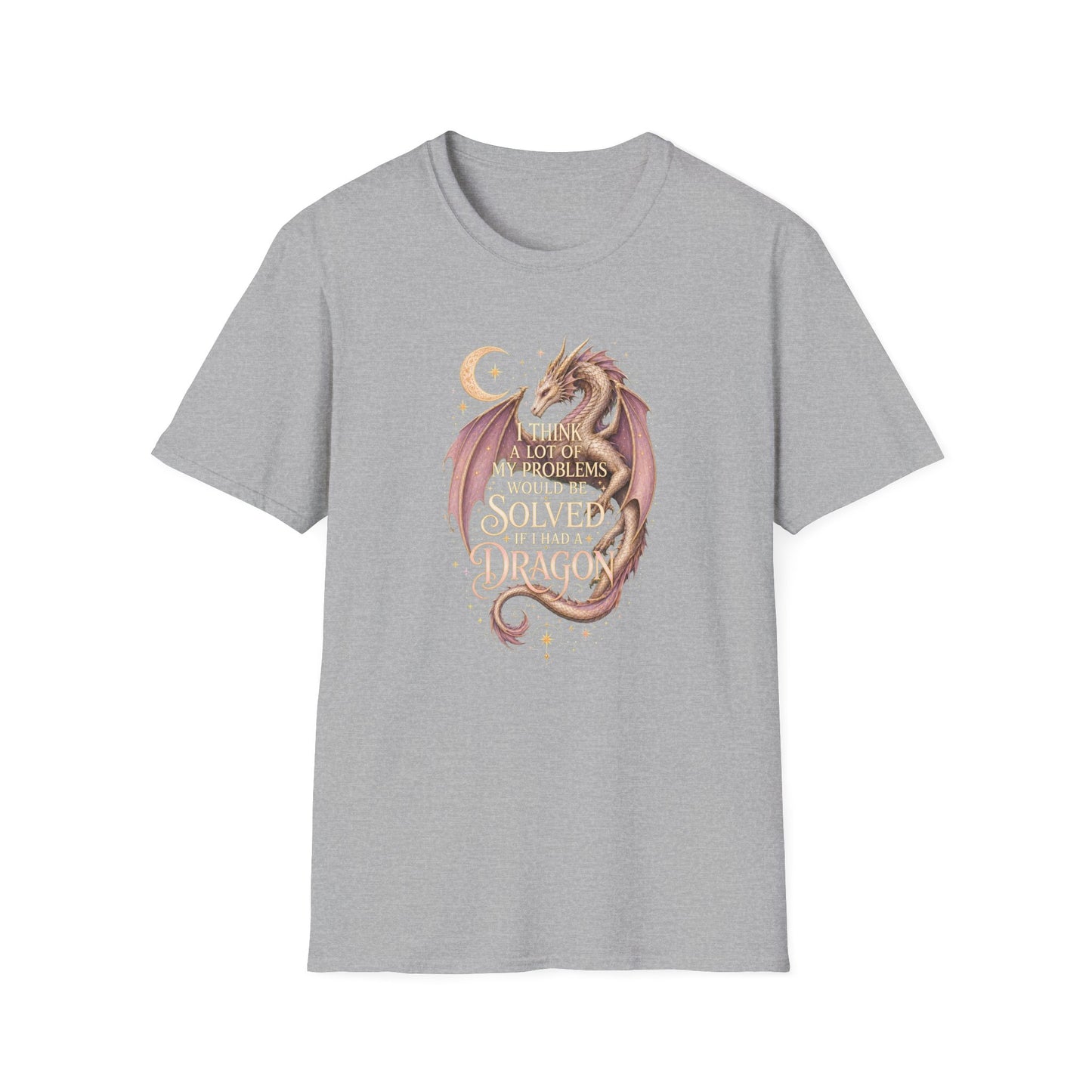 If I Had a Dragon Shirt | Funny Dragon T-Shirt | Fantasy Reader Tee | Romantasy Book Lover Gift | Bookish Graphic Tee