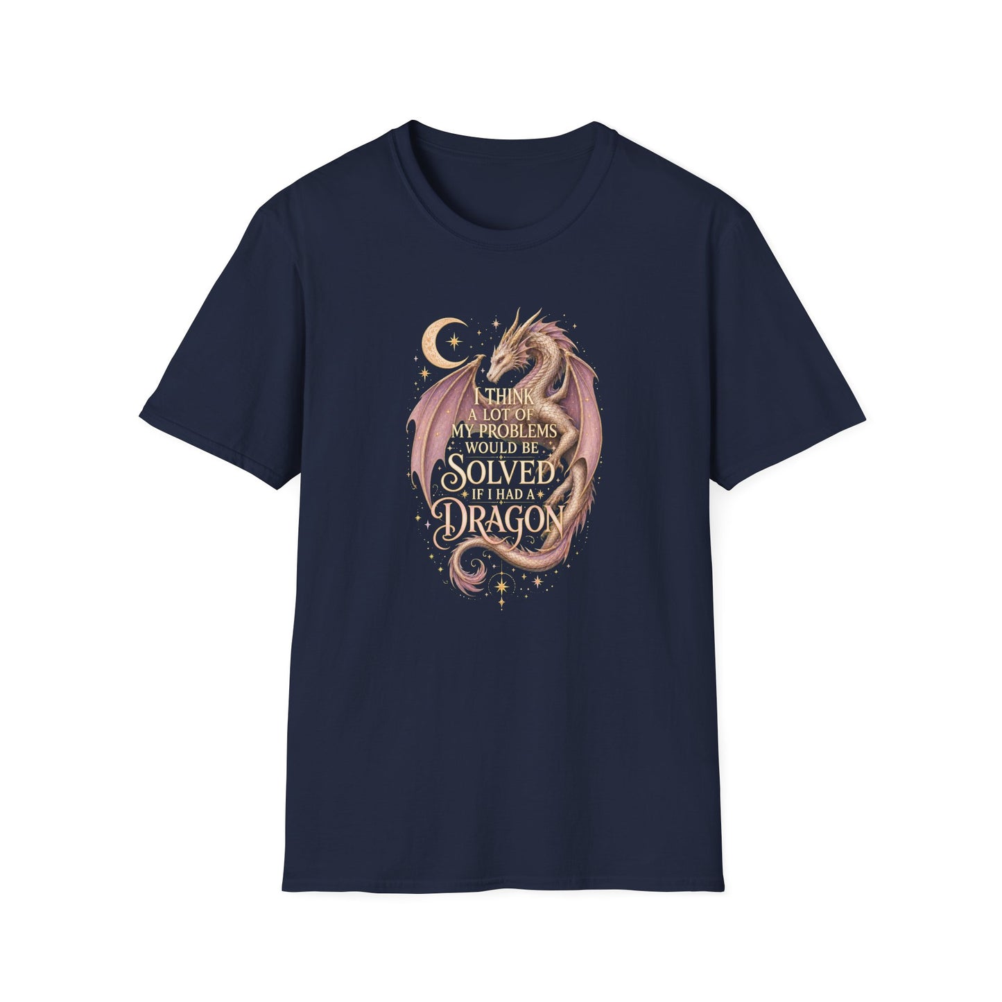 If I Had a Dragon Shirt | Funny Dragon T-Shirt | Fantasy Reader Tee | Romantasy Book Lover Gift | Bookish Graphic Tee