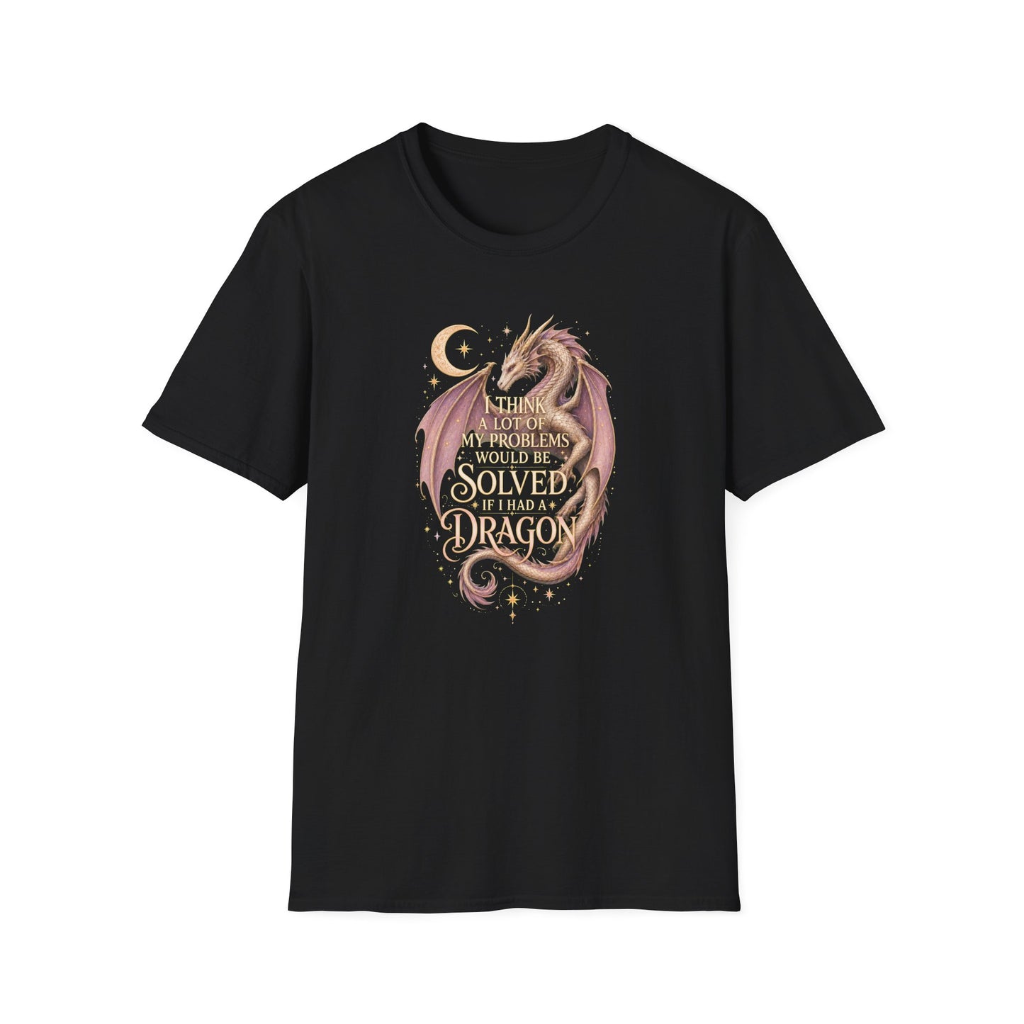 If I Had a Dragon Shirt | Funny Dragon T-Shirt | Fantasy Reader Tee | Romantasy Book Lover Gift | Bookish Graphic Tee