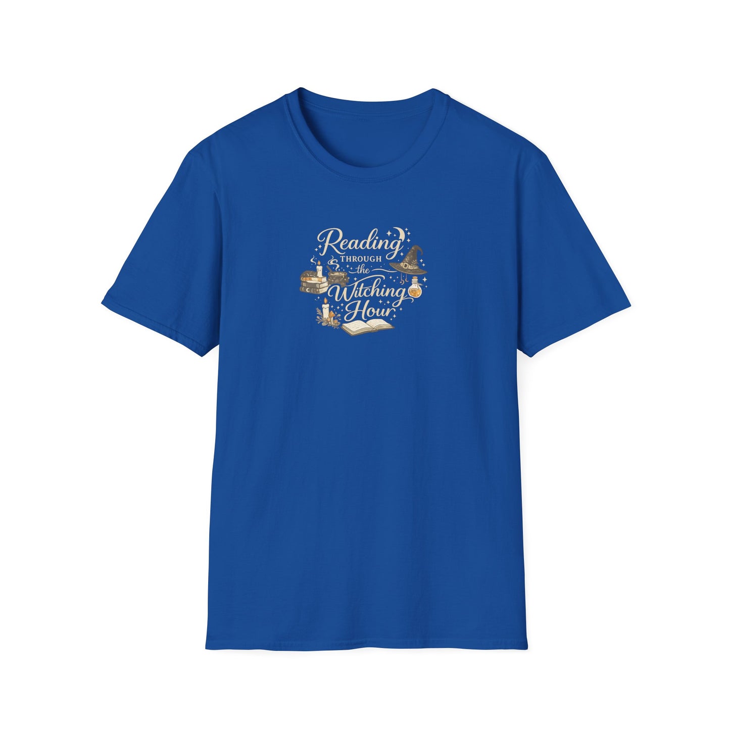 Reading Through the Witching Hour Shirt | Book Lover Halloween Tee | Witchy Reader Shirt | Spooky Bookish T-Shirt | Fall Reading Gift