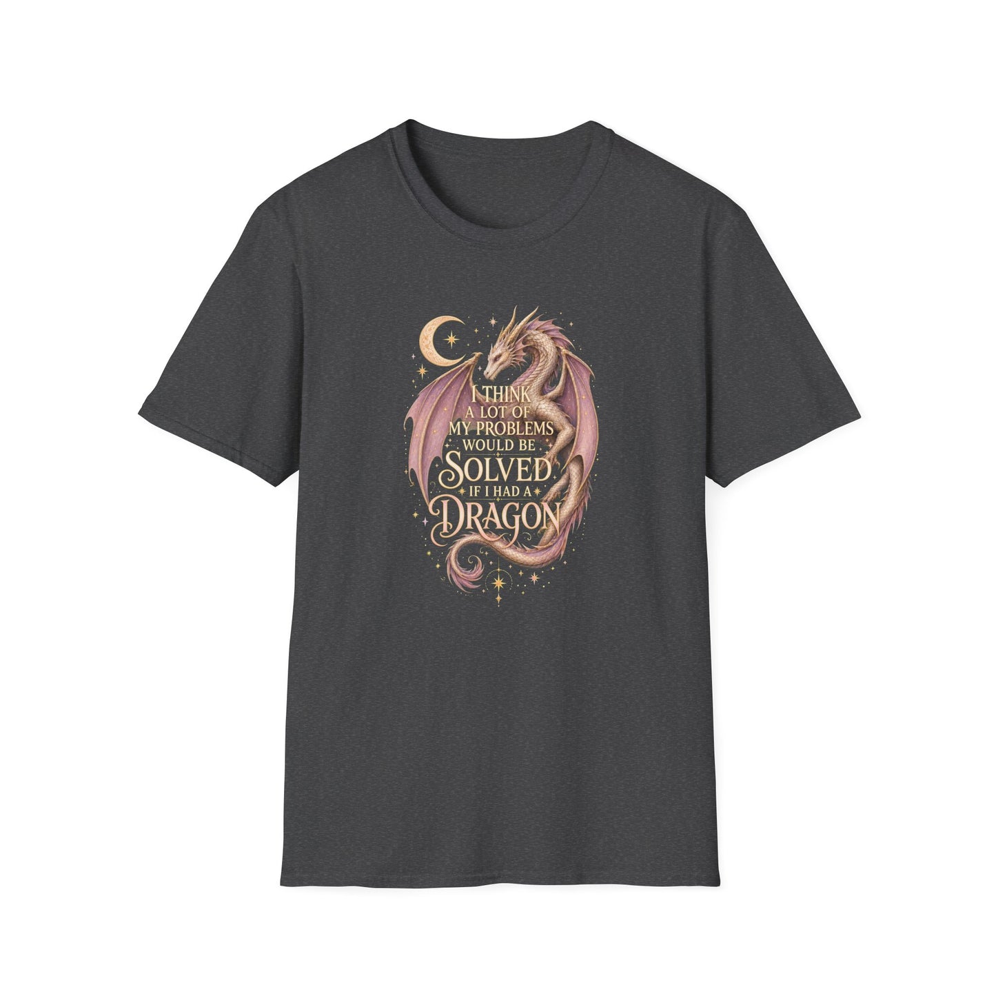If I Had a Dragon Shirt | Funny Dragon T-Shirt | Fantasy Reader Tee | Romantasy Book Lover Gift | Bookish Graphic Tee