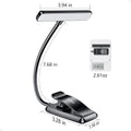 Gritin 19 LED Rechargeable Book Light for Reading in Bed with Memory Function- Eye Caring 3 Color Temperatures,Stepless Dimming Brightness,90 Hrs Runtime Lightweight Clip on Light for Book Lovers