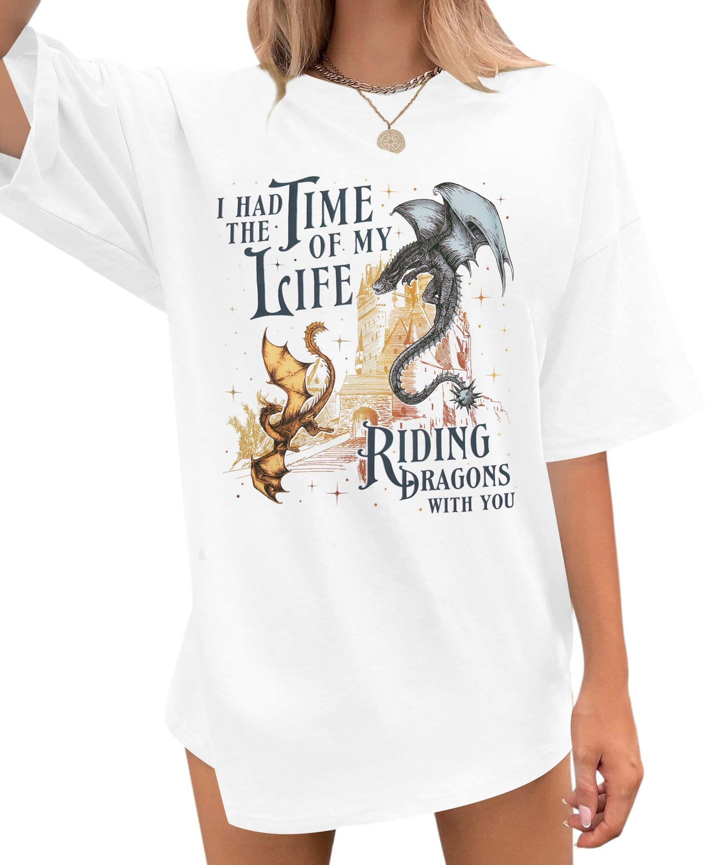 Book Oversized Shirt Women Funny Reading Shirts Book Fan Gift Tee Summer Casual Bookish Short Sleeve Tops