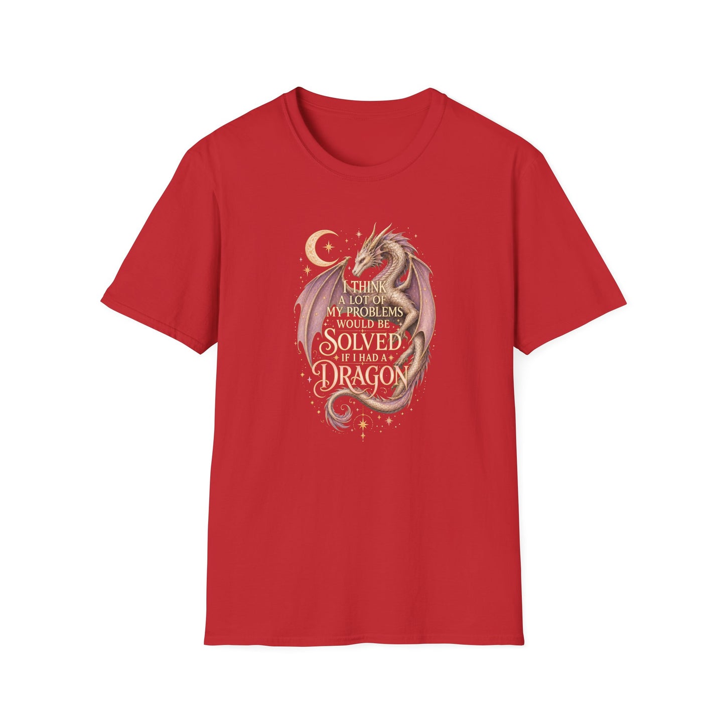 If I Had a Dragon Shirt | Funny Dragon T-Shirt | Fantasy Reader Tee | Romantasy Book Lover Gift | Bookish Graphic Tee