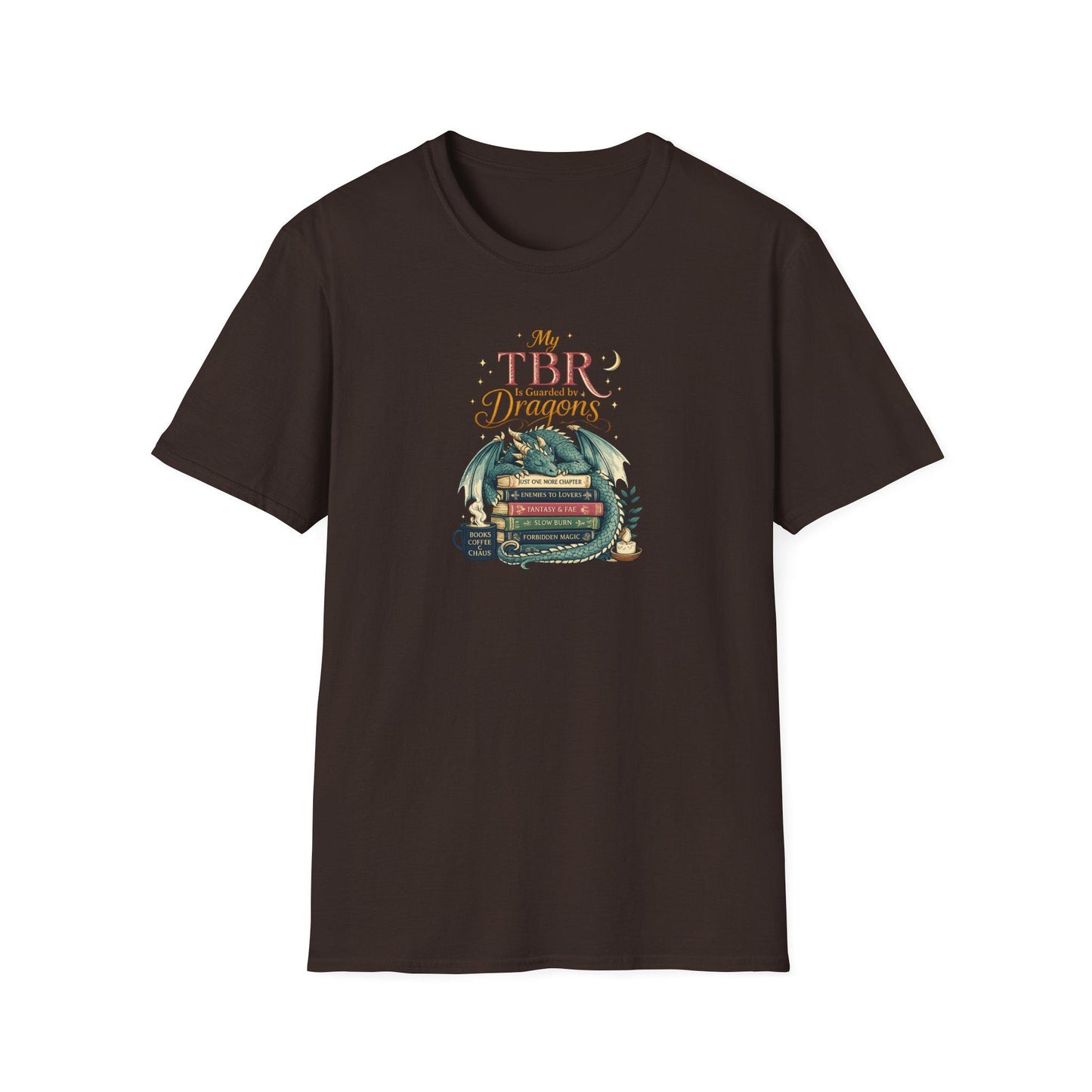 My TBR Is Guarded By Dragons Shirt, Fantasy Book Lover T-Shirt, Bookish Reading Tee, Dragon Reader Gift, BookTok Apparel