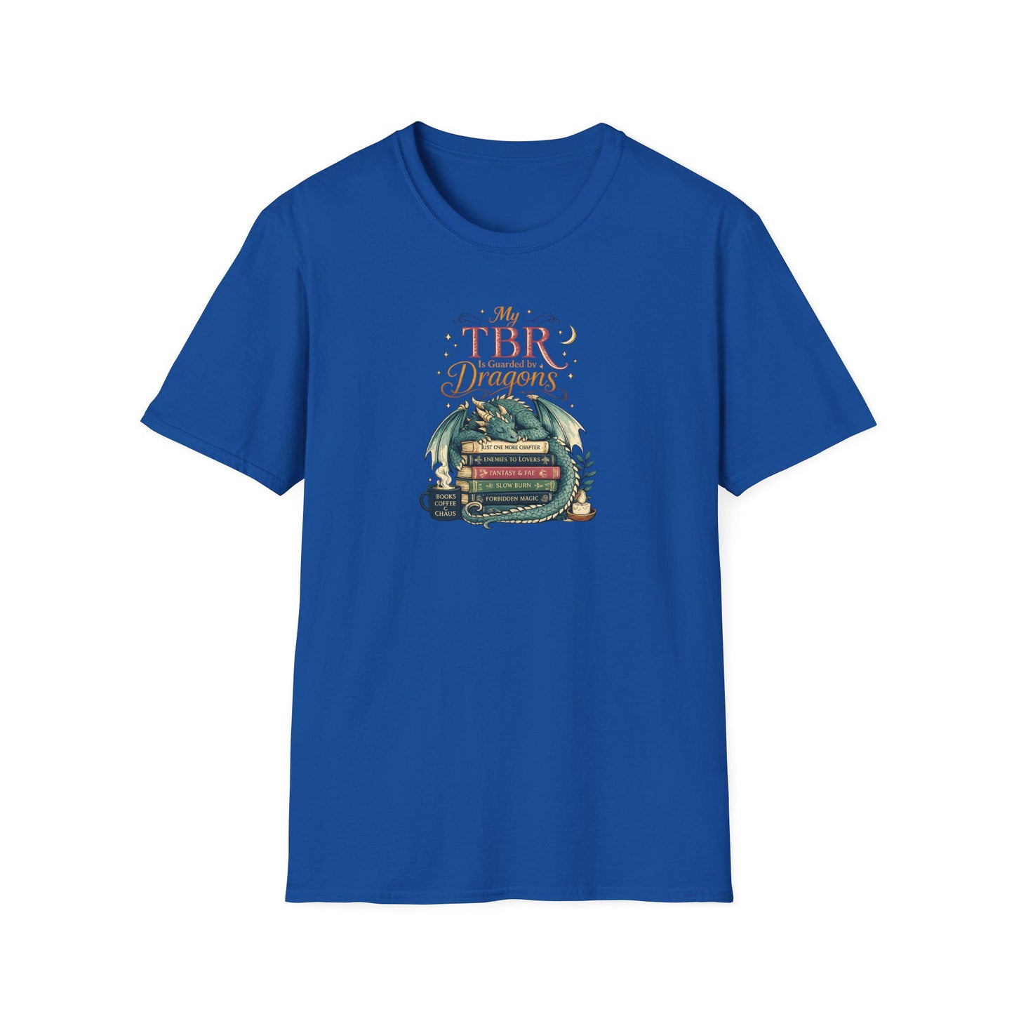 My TBR Is Guarded By Dragons Shirt, Fantasy Book Lover T-Shirt, Bookish Reading Tee, Dragon Reader Gift, BookTok Apparel